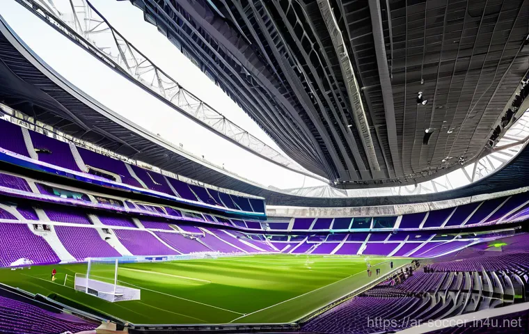 축구 산업의 미래 전망 - **Futuristic Football Training with VR/AR and Data Analysis** "Inside a cutting-edge football tr...